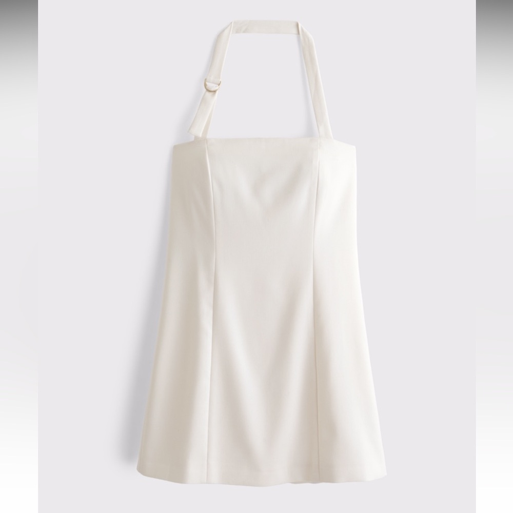 Abercrombie & Fitch Halter Tailored Mini Dress - Picture 6 of 9